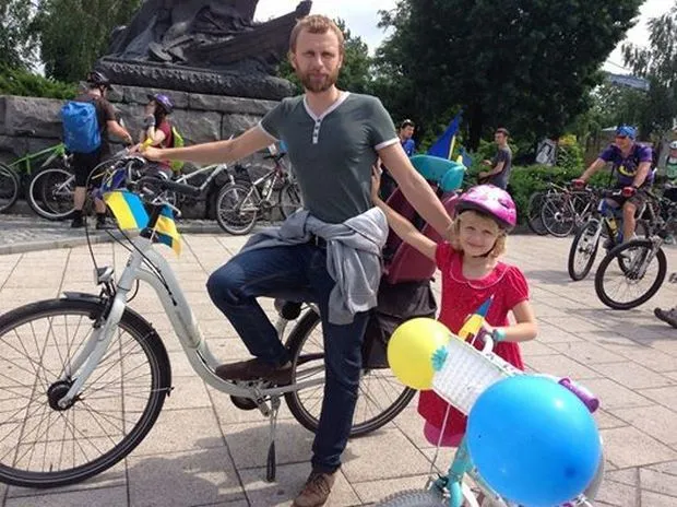 В Черкасах відбувся традиційний Всеукраїнський велопробіг «Велодень-2014» (Фото) + (Відео) — фото 4
