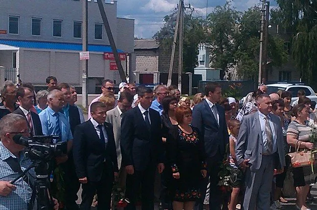 На Черкащині перепоховали солдатів (Відео) — фото 1