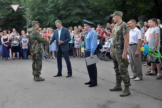 Черкаські правоохоронці повернулись із зони АТО (фото+відео) — фото 2